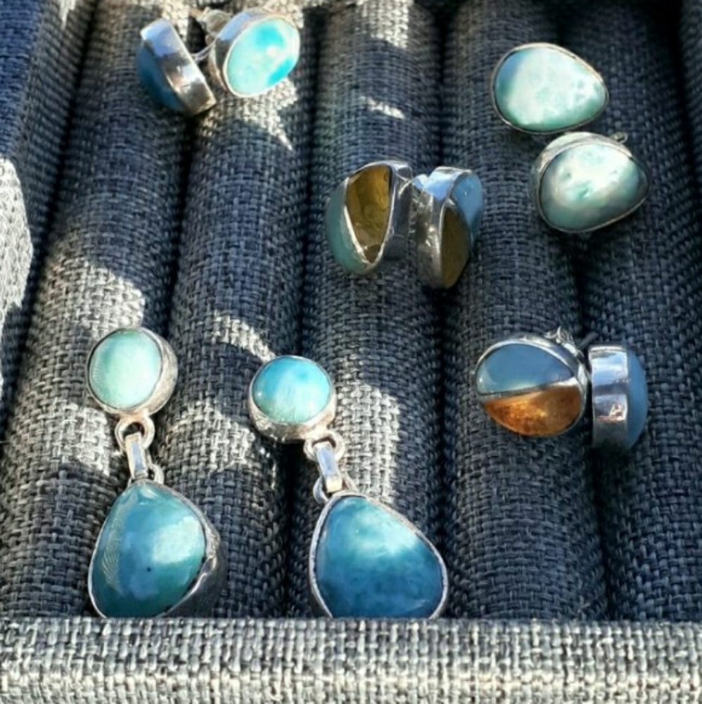 Larimar Bracelets both - Picture 10 of 11